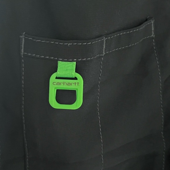 Carhartt womens Cross-flex Media Scrub Top XS - Picture 3 of 14